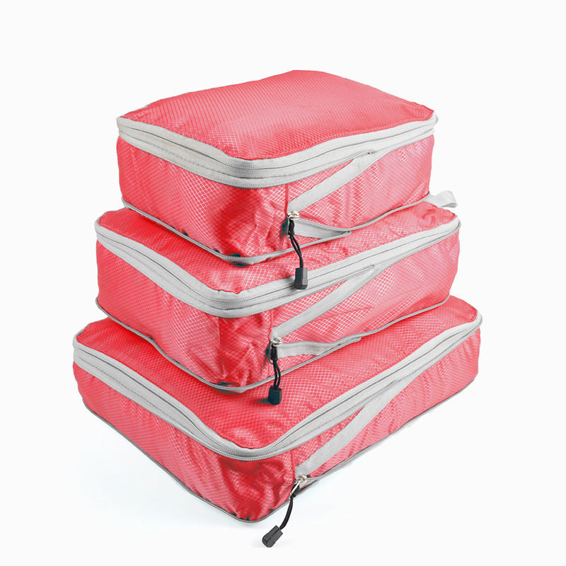 ORDO · Set de 3 cubos de compresión para maleta